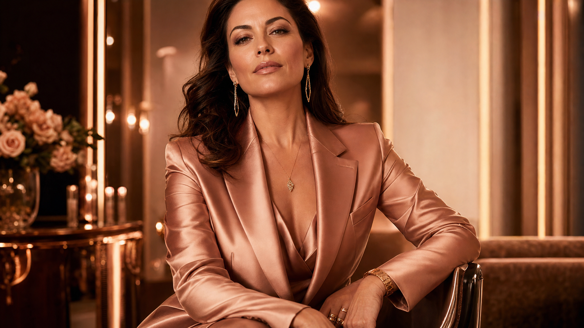 Confident mature woman in elegant lingerie representing the profitable MILF content niche